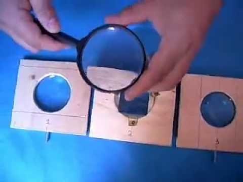 Make a slide projector using commonly available materials