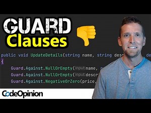 Stop using trivial Guard Clauses! Try this instead.