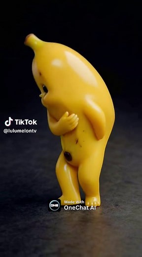 Cute baby banana dance 🍌 #babytiktok #babyfruit #aifruit #aidance #aibaby