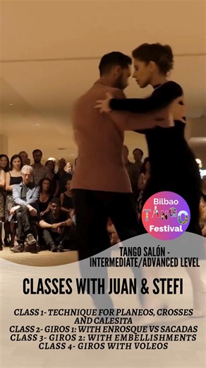 ✨Juan Martín Carrara & Stefania Colina will be teaching...