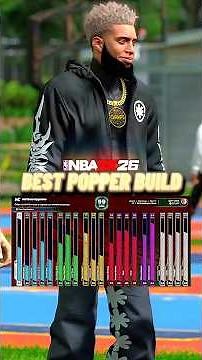 BEST 6’9 POPPER BUILD NBA 2K26! #nba2k26 #bestpopper #lee2k