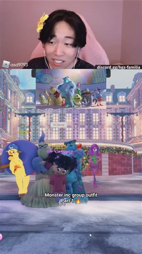 monster inc group outfit part 1 on DTI 🔥 #dti #monsterinc #disney