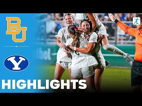 Baylor vs BYU | What a Game | NCAA College Women's Soccer | Highlights - October 10, 2025