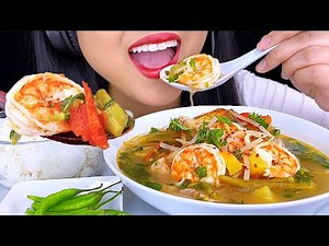 ASMR SEAFOOD STEW 먹방 MUKBANG Eating Sounds (NO TALKING)