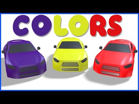 Learn Colors With Cars | Best Learning Video for Toddlers & Babies | Colours Educational Kids Videos