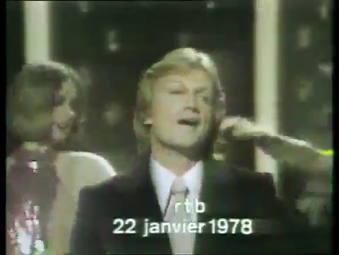 Claude François - Alexandrie Alexandra - Clip RTBF (22 janvier 1978).
