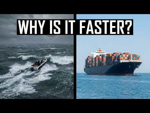 The Secret Physics of Why Bigger Ships Win