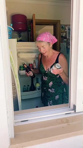 Margaret the Bar Maid Enjoying a Sunny Holiday