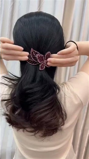Headwear and Hair Accessories" Hairstyle Tutorial "Today's Hairstyle Sharing"