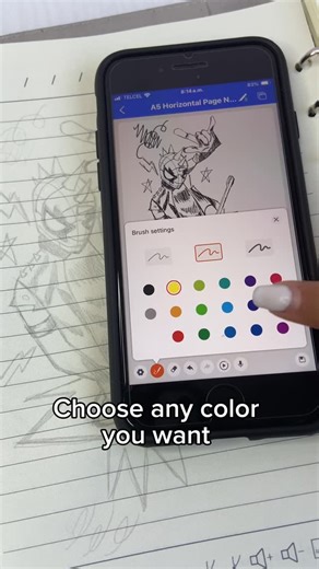 NeoSketch on Instagram: "I’ve always been obsessed with drawing on paper, but switching to digital was such a pain 😭 Then I found this sketchbook. You just sketch like normal, and with a quick tap."