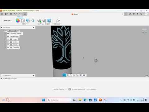 Modélisation 3D Conceptuelle d'une Fusée – Fusion 360