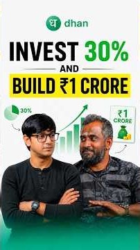 Invest 30% & Build ₹1 Crore with the Power of Compounding 💰📈