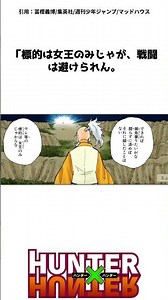 あいつわしより強くねー？とピトーを見て言いながらキメラアントを討伐しまくるネテロ #hunterxhunter #ハンターハンター #アニメ #雑学