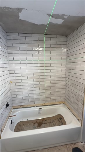 Brick Pattern Tile Layout #shorts