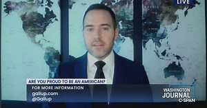 Washington Journal: Jon Clifton Discusses Gallup Poll on American Pride