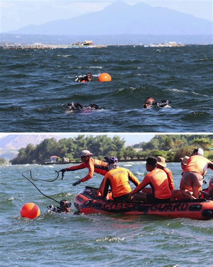 PATULOY NA PAGSASAGAWA NG UNDERWATER SEARCH AND RESCUE OPERATIONS SA BASILAN Pina-igting ng Philippine Coast Guard (PCG) ang search and rescue operations para sa mga nawawalang pasahero ng lumubog na M/V Trisha Kerstin 3 sa karagatan ng Basilan, sa pamamagitan ng pag-deploy ng PCG Technical Divers at paggamit ng Remotely Operated Vehicle (ROV). “PCG Technical Divers were dispatched to conduct underwater search operations in identified areas of interest, while the ROV was employed to assist in de