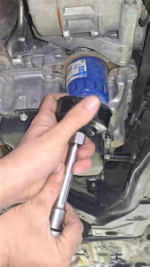 Malibu oil filter changing trick #auto #car #mechanic #automotive | Autotech