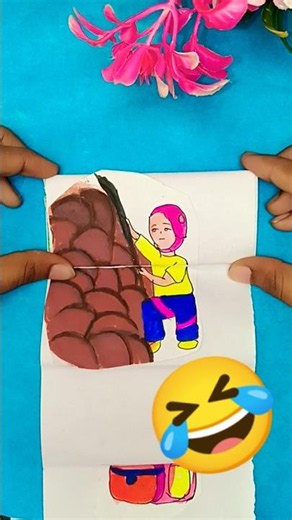 papa ka school VS chote bhai ka school 😂🤣#funny #comedystory #funnymoment #art #shorts