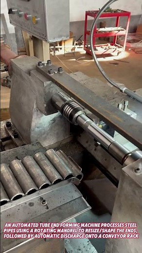 Automated Tube End Forming: High-Precision Pipe Shaping Process