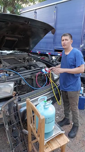 Cómo realizar una recarga de gas con aceite en aire acondicionado