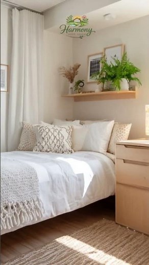 ✨ Dorm Room Dream Makeover 🛏️ High End Small Space Hacks on a Budget 💡🌿