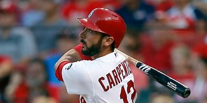 Cards reunite with Carpenter on one-year deal