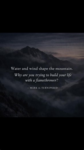 I built my early life with fire. Stress. Striving. Urgency. Force. Yoga is teaching me something different. Flow shapes more than force ever could. Breath. Discipline. Devotion. Mountains are shaped by what stays. Not by what explodes. Mountains will last forever while the things forged by the fire of man last only the blink of an eye in the universal mind. #yogajourney #healthierhappyhumans #philosphy