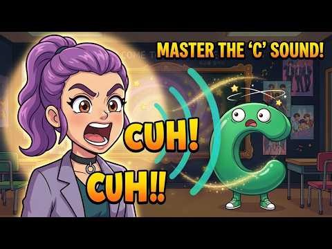 Letter C Learns 3 Words! 🐱🍪🌈 CAT, COOKIE & COLORFUL | Star RUMI Academy Ep.3