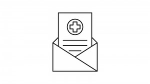 Download Animated medicine medical icon in outline style for free