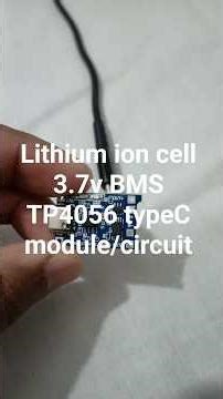 TP4056 Smart Charging Module for 3.7V Lithium Cells for booking C/W 03057550253