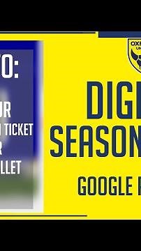 GOOGLE PAY | How To Add Digital Season Tickets to Google Pay
