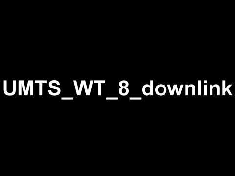 UMTS WT 8 downlink