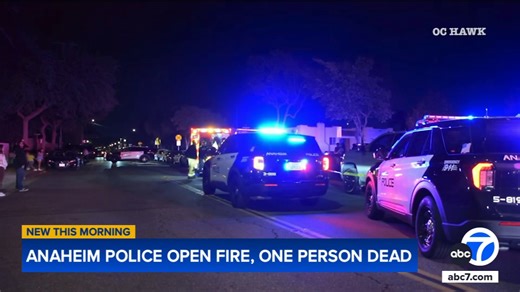 Man shot and killed by Anaheim officers during confrontation with group, police say