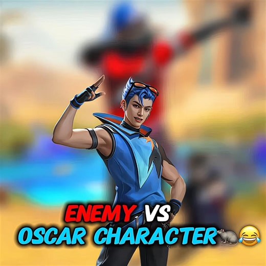 Enemy VS Oscar Character 😳😂 #Shorts #YouTubeShorts #freefire #ViralShorts #TrendingShorts #trending