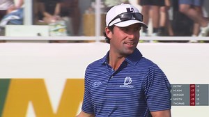 Will Chandler sinks a 22-foot birdie putt at WM Phoenix Open