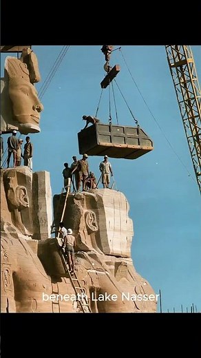 The Incredible Story of Saving Abu Simbel from Aswan Dam #UNESCO#HistoryFacts#EgyptTravel