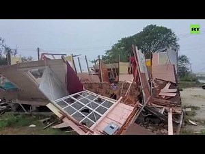 Hurricane Elsa batters Barbados as strong winds and heavy rain sweep through the Caribbean island - World News