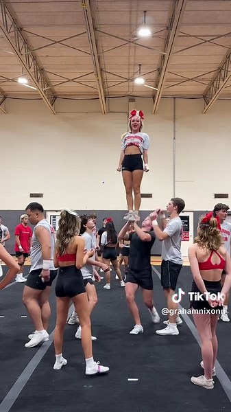 Navarro Cheer Clinic Highlights: Tumbling and Stunts