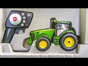RC Tractor gets unboxed and tested! John Deere stuck!