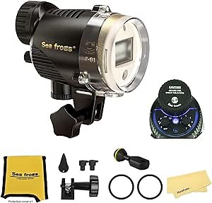 Seafrogs SF-01 Underwater Strobe Light for Camera Housing | Underwater strobe or video light for Seafrogs camera housings, diving photos and wide-angle underwater shooting.