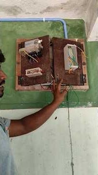 A/C line & meter board change 🧑🏻‍🔧 #electrical #work #kuttus