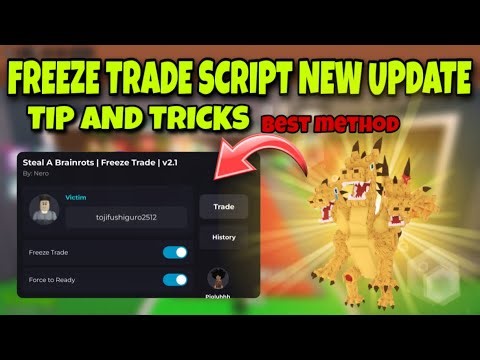 [NEW UPDATE] NEW TRICK AND TIPS | TRADE FREEZE SCRIPT | STEAL A BRIANROTS | NEW METHOD 2026