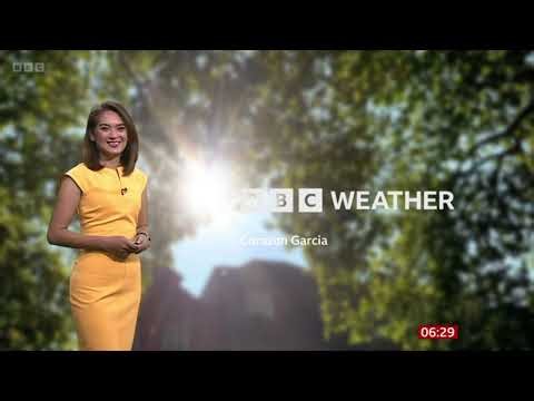Corazon Garcia BBC Weather 22nd September 2025