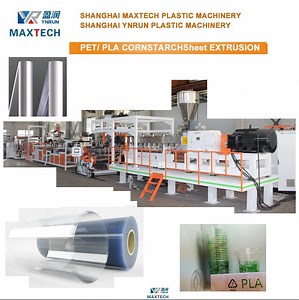 [Hot Item] Thermoforming Pet/PLA/PETG/RPET PP PS Sheet Calender Extrusion Line Recycle Plastic Machine with Twin Screw Extruder