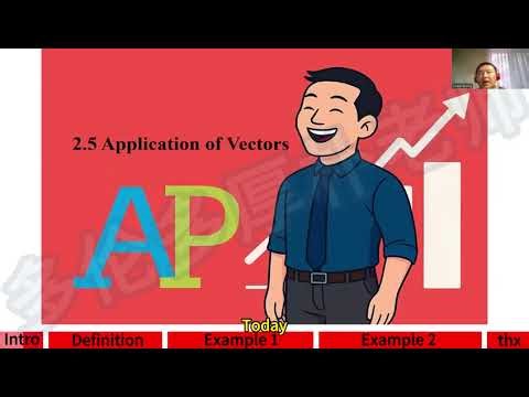 AP Pre-Calculus – 2.5 Application of Vectors