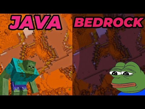 ¿PORQUE EXISTE MINECRAFT JAVA y BEDROCK?