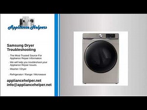 samsung dryer troubleshooting