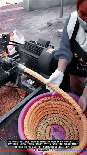 Innovation Snack Extruder Machine : Unique Patterns, Extra Long Shapes, Efficient Molding #tech