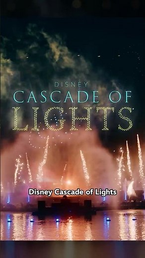 Aquatic drones. Dazzling projections. Go behind the scenes of Disney Cascade of Lights ✨🌊