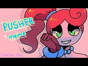 •Pusher meme•||Poppy Playtime Chapter 2(ft. Mommy Long Legs)-⚠️Blood warning⚠️
